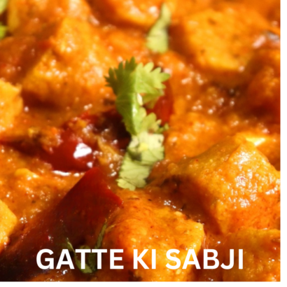 GATTE KI SABJI